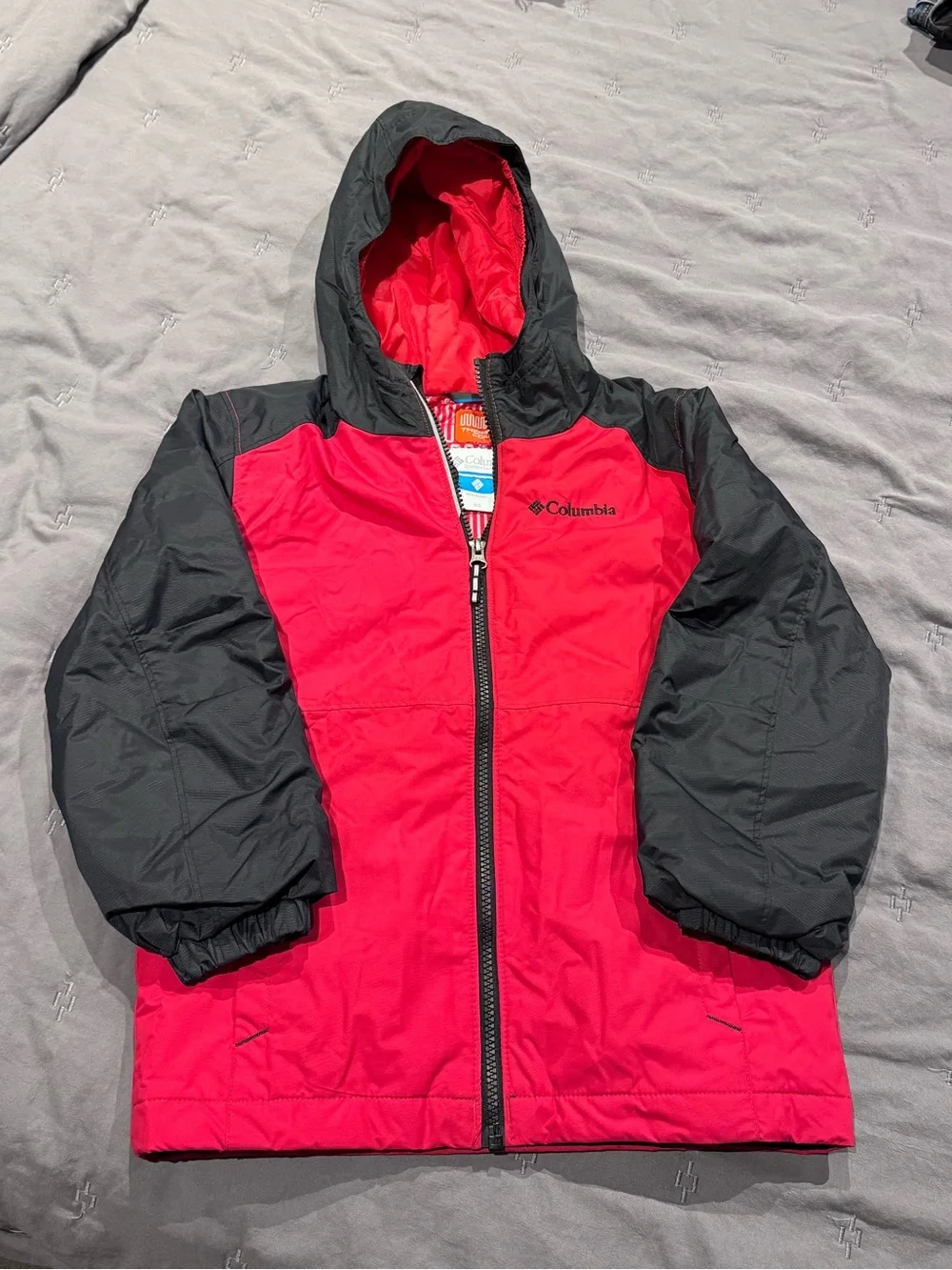 Columbia Thermal Coil Kids Hooded Jacket - Size XS